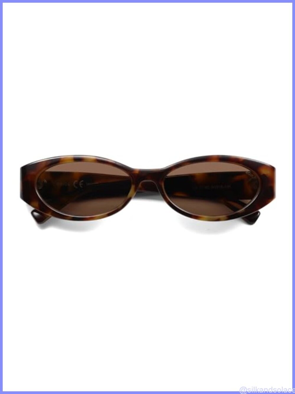 Oval Polarized Retro Sunglasses UV400 PC Frame Chic Thin Y2K